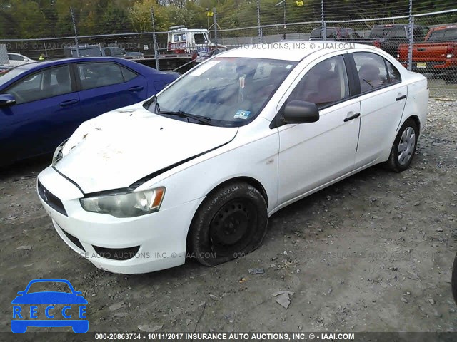 2008 Mitsubishi Lancer JA3AU16U48U022529 зображення 1