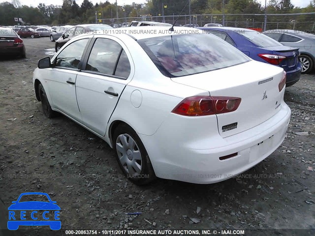 2008 Mitsubishi Lancer JA3AU16U48U022529 Bild 2