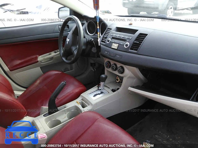 2008 Mitsubishi Lancer JA3AU16U48U022529 image 4