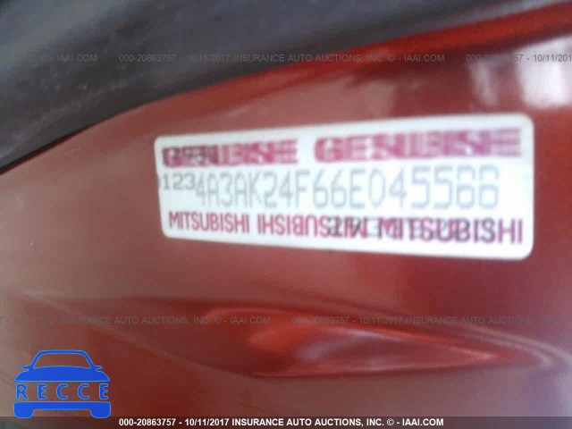2006 Mitsubishi Eclipse GS 4A3AK24F66E045588 image 8