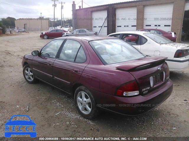 2001 Nissan Sentra XE/GXE 3N1CB51D81L431439 image 2