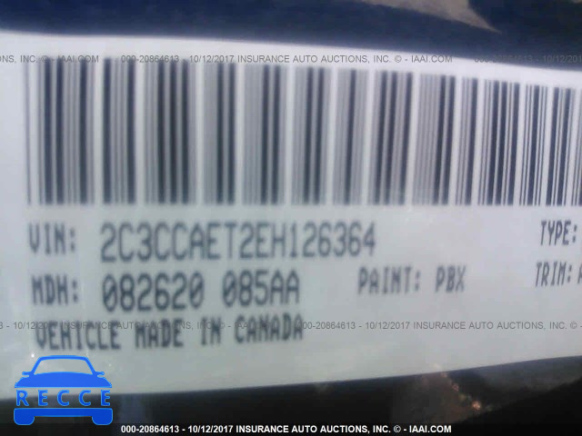 2014 Chrysler 300c 2C3CCAET2EH126364 image 8