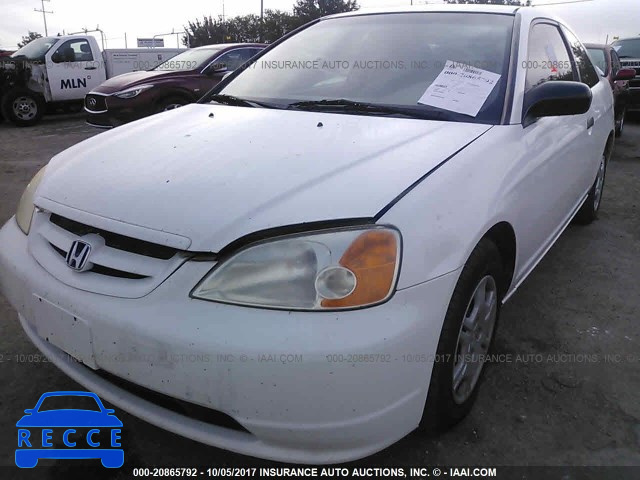 2001 HONDA CIVIC 1HGEM22581L121861 зображення 1