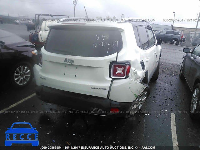 2015 Jeep Renegade LIMITED ZACCJBDT8FPC36926 зображення 3