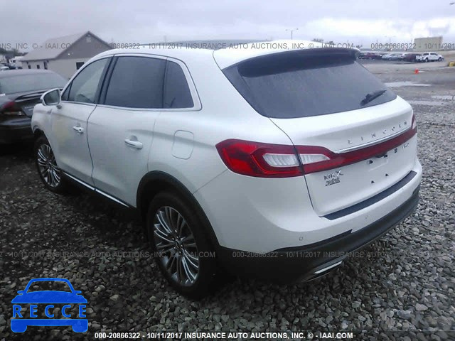 2017 LINCOLN MKX RESERVE 2LMPJ8LR6HBL41448 зображення 2