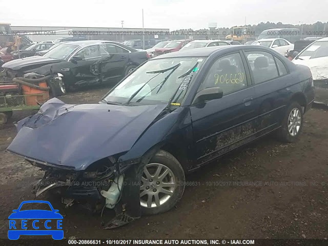 2003 Honda Civic 1HGES16533L033488 image 1