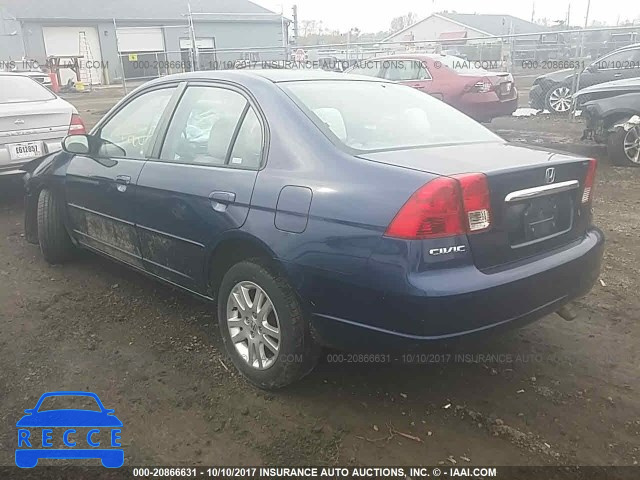 2003 Honda Civic 1HGES16533L033488 image 2