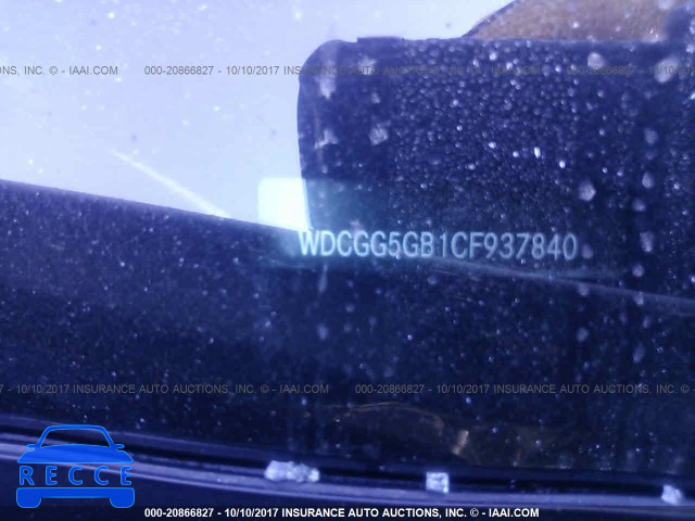 2012 Mercedes-benz GLK WDCGG5GB1CF937840 зображення 8
