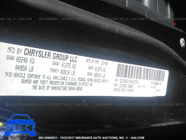 2010 Chrysler 300 TOURING 2C3CA5CV7AH167231 image 8