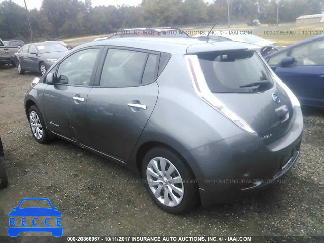 2015 Nissan Leaf S/SV/SL 1N4AZ0CP1FC328611 зображення 2