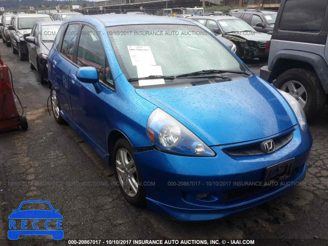 2008 Honda FIT SPORT JHMGD38608S074143 image 0