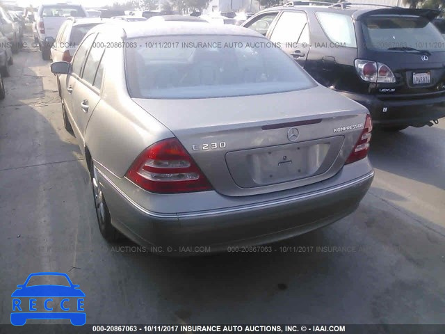 2003 Mercedes-benz C 230K SPORT SEDAN WDBRF40J93F428655 image 2