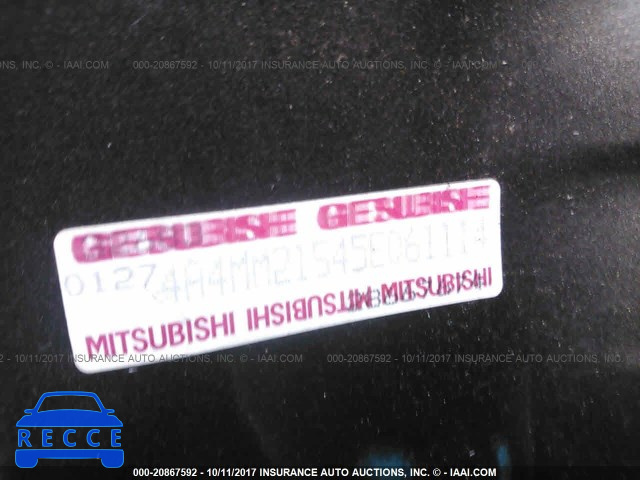 2005 Mitsubishi Endeavor LS 4A4MM21S45E061114 image 8