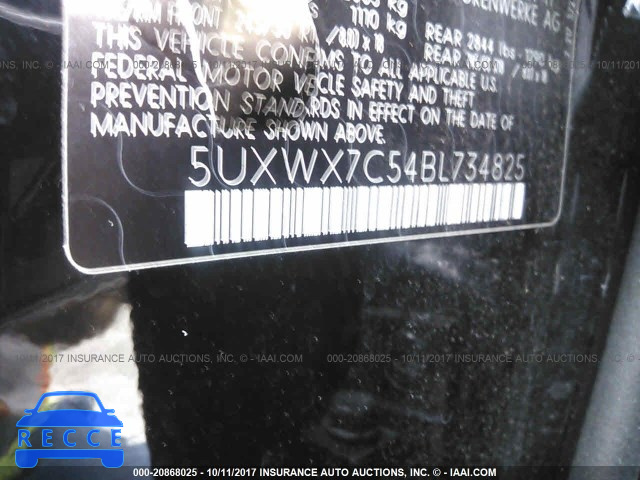 2011 BMW X3 5UXWX7C54BL734825 image 8