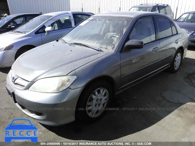 2005 Honda Civic JHMES16565S007053 зображення 1