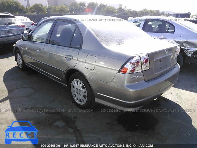2005 Honda Civic JHMES16565S007053 image 2