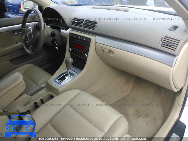 2008 Audi A4 WAUAF78E18A132330 зображення 4