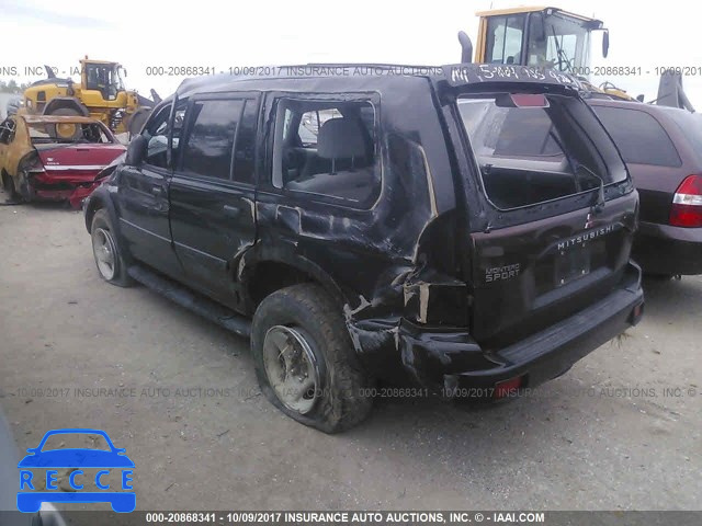 2000 Mitsubishi Montero SPORT LS/SPORT XLS JA4LS31H3YP817523 зображення 2