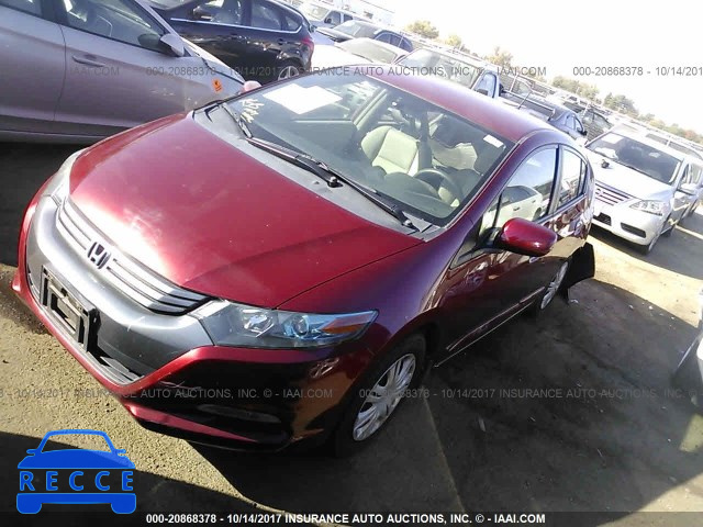 2010 Honda Insight JHMZE2H58AS006377 image 1