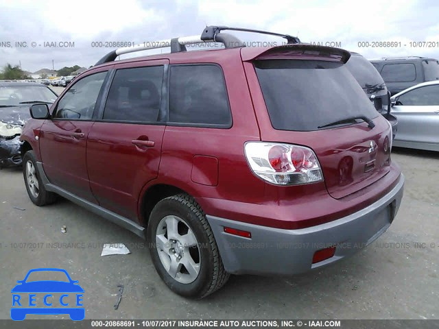 2003 Mitsubishi Outlander JA4LX41G93U050236 image 2