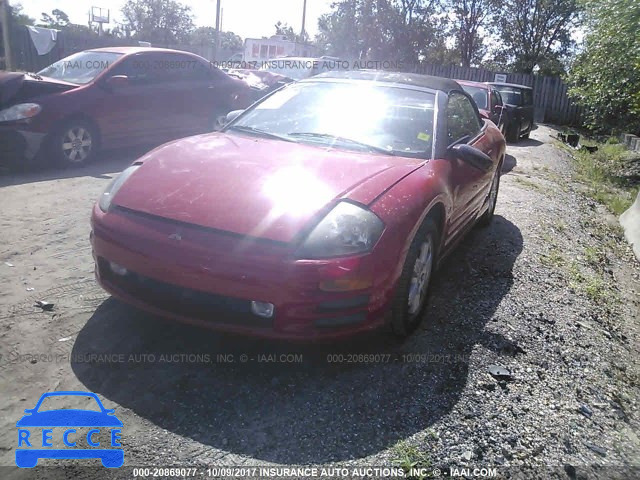 2001 Mitsubishi Eclipse SPYDER GT 4A3AE85H91E049217 Bild 1