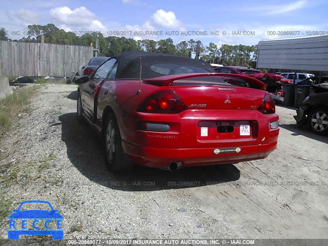 2001 Mitsubishi Eclipse SPYDER GT 4A3AE85H91E049217 Bild 2
