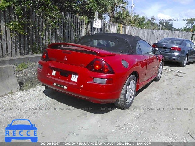 2001 Mitsubishi Eclipse SPYDER GT 4A3AE85H91E049217 зображення 3