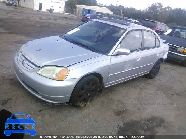 2001 Honda Civic 1HGES26741L026943 image 1