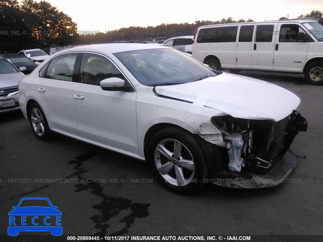 2014 Volkswagen Passat SE 1VWBT7A34EC092718 зображення 0