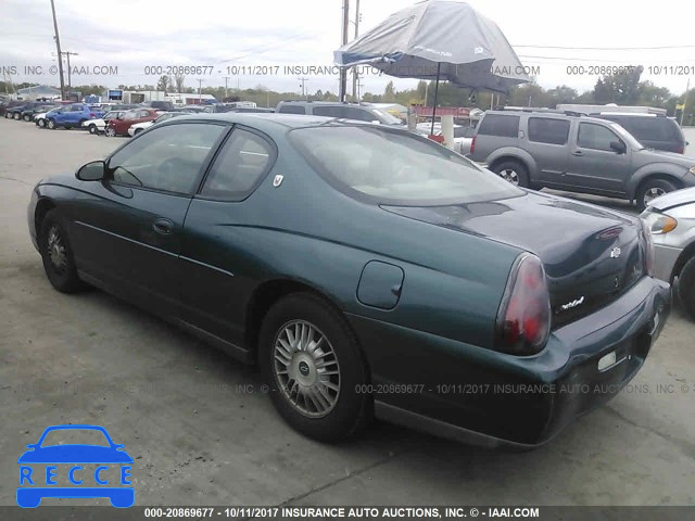 2000 CHEVROLET MONTE CARLO 2G1WW12E7Y9254810 image 2