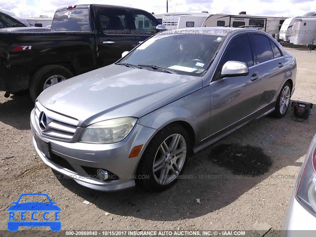 2008 Mercedes-benz C WDDGF56X08F034808 image 1