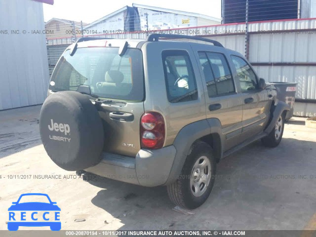 2005 JEEP LIBERTY 1J4GK48KX5W704176 image 3