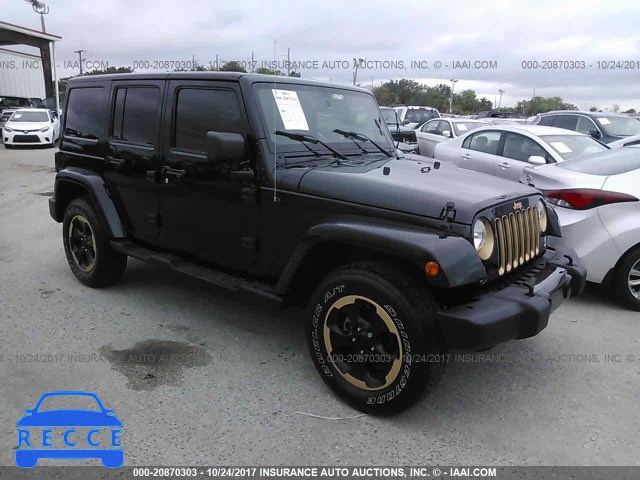 2014 Jeep Wrangler Unlimited SAHARA 1C4BJWEG4EL190177 зображення 0