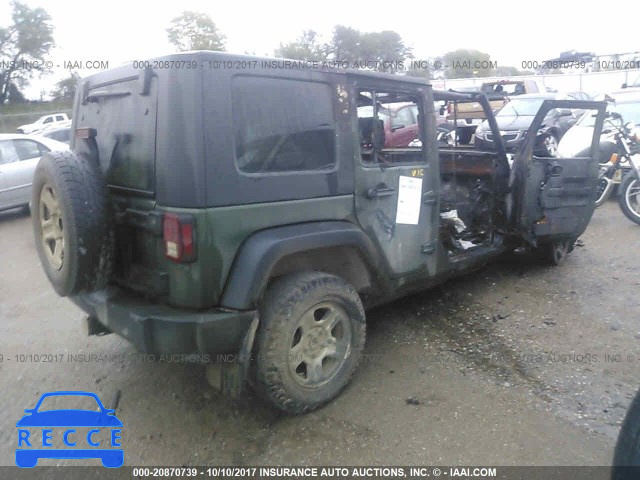 2009 Jeep Wrangler Unlimited X 1J4GZ39139L710436 image 3