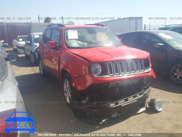 2016 Jeep Renegade LATITUDE ZACCJABT1GPD74659 зображення 0