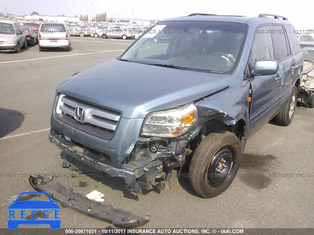 2007 Honda Pilot EXL 2HKYF18587H528129 image 1