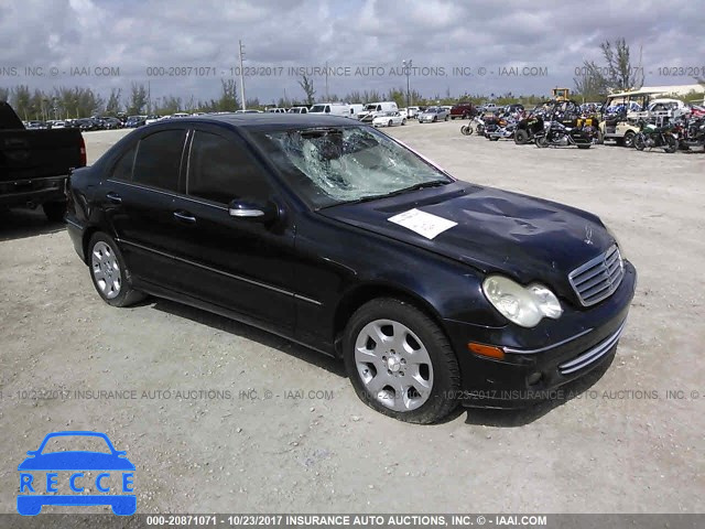 2006 MERCEDES-BENZ C WDBRF56H86F733496 зображення 0