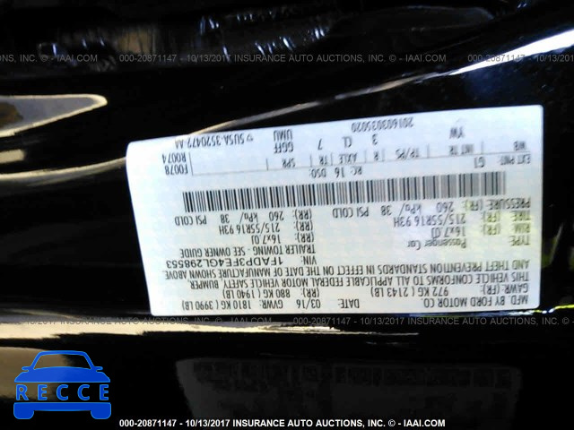 2016 Ford Focus 1FADP3FE4GL298553 image 8