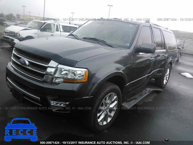 2017 FORD EXPEDITION EL LIMITED 1FMJK2ATXHEA58808 image 1