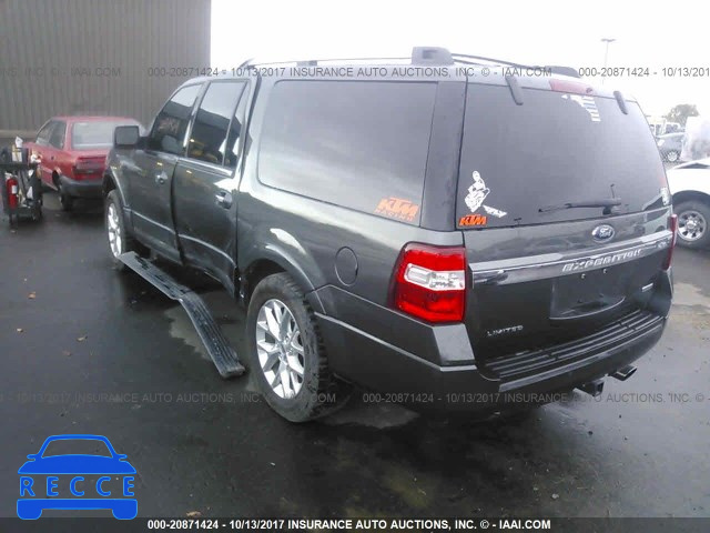 2017 FORD EXPEDITION EL LIMITED 1FMJK2ATXHEA58808 image 2