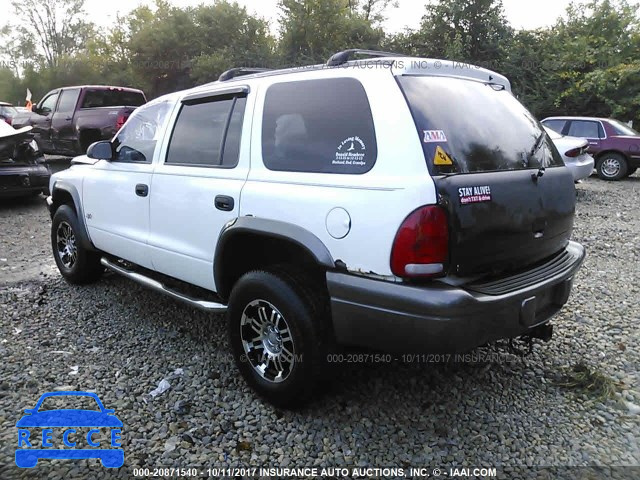 2002 Dodge Durango SPORT/SXT 1B4HS38N62F126245 зображення 2