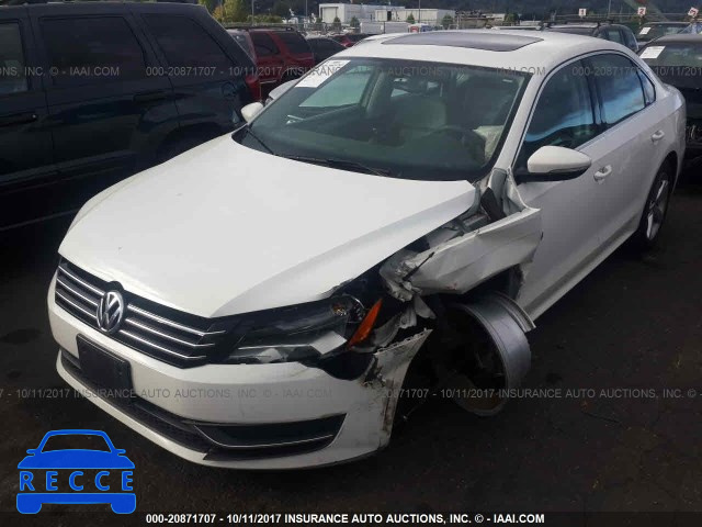 2012 Volkswagen Passat 1VWBH7A38CC051667 зображення 1