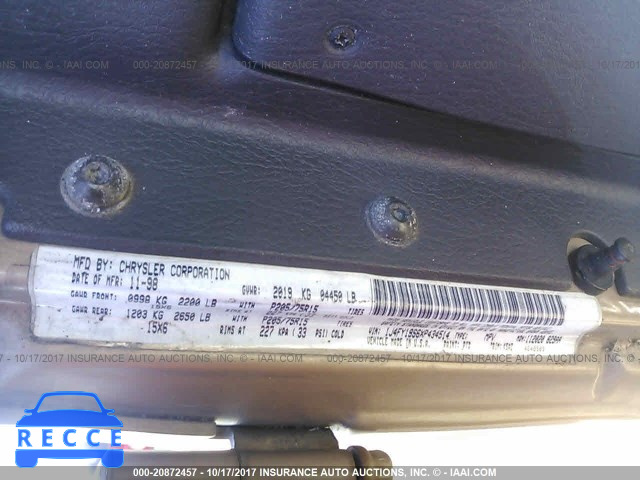 1999 JEEP WRANGLER / TJ SPORT 1J4FY19S6XP434514 image 8