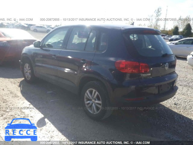 2013 Volkswagen Tiguan WVGAV3AX5DW582128 image 2