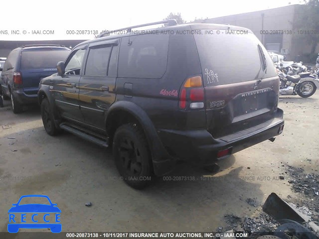 2001 MITSUBISHI MONTERO SPORT XS JA4MT31R81P066631 image 2