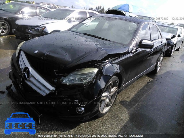 2008 Mercedes-benz C WDDGF56X98F033043 image 1