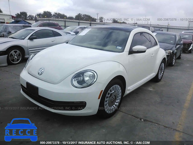 2014 Volkswagen Beetle 3VWJX7AT8EM610389 зображення 1