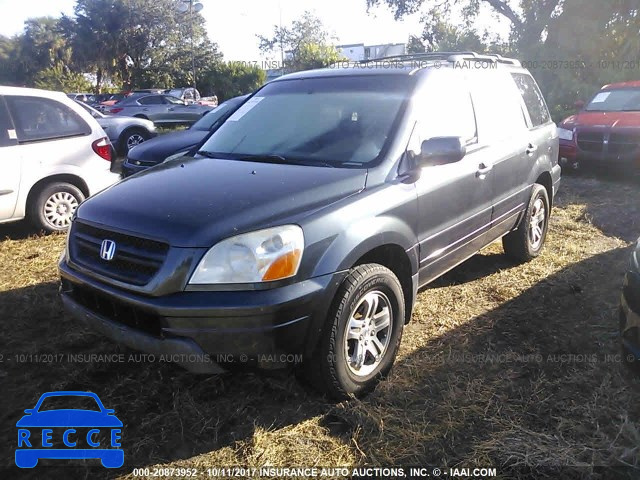 2005 Honda Pilot 5FNYF18505B033869 image 1