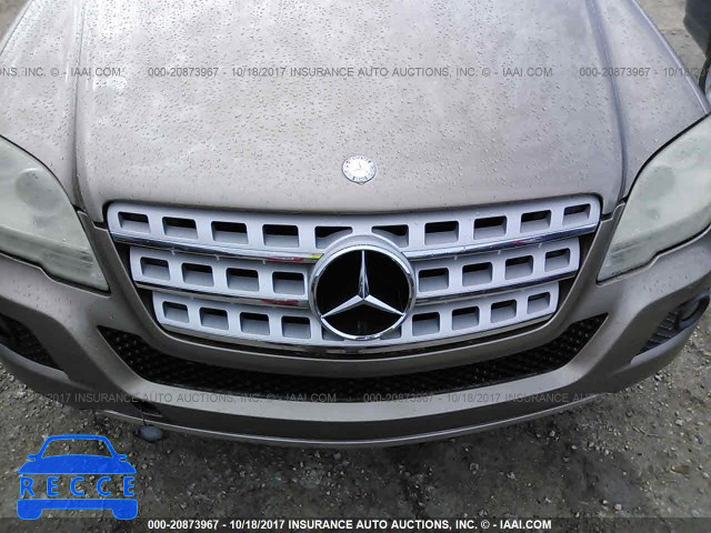 2009 Mercedes-benz ML 4JGBB56EX9A524388 зображення 5