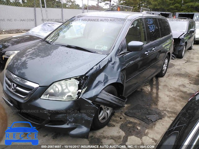 2005 HONDA ODYSSEY 5FNRL38465B402167 зображення 1